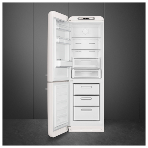 Отдельностоящий двухкамерный холодильник Smeg FAB32LWH3