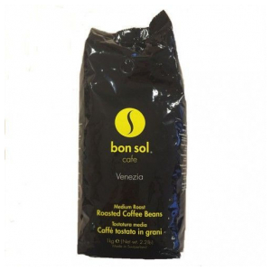 Кофе зерновой Bon Sol Venezia, средняя обжарка 1 кг