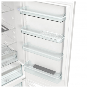 Отдельностоящий двухкамерный холодильник Gorenje RK6201SYW