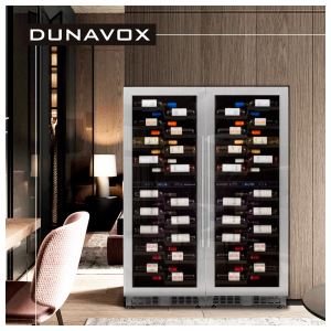 Встраиваемый винный шкаф Dunavox DX-104.375DSS