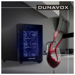 Отдельностоящий винный шкаф Dunavox DAT-6.16C