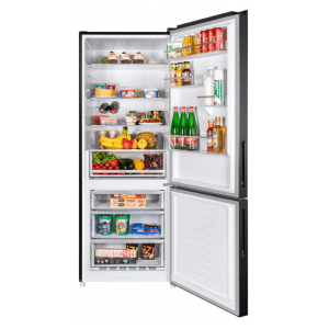 Отдельностоящий двухкамерный холодильник Maunfeld MFF1857NFSB