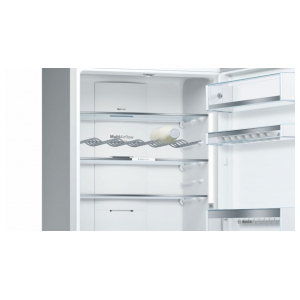 Отдельностоящий двухкамерный холодильник Bosch KGN49SB3AR