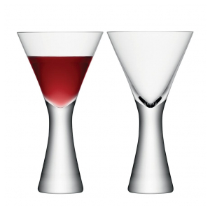 Набор бокалов для вина LSA Moya 395 мл прозрачный