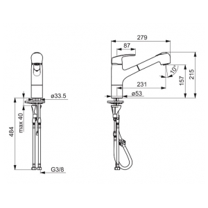 Смеситель Oras 1032F