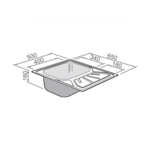 Кухонная мойка Rodi RIO FLAT LUX 3,5