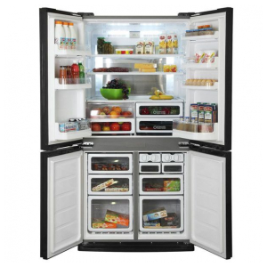 Отдельностоящий многокамерный холодильник Sharp SJ-EX98FSL