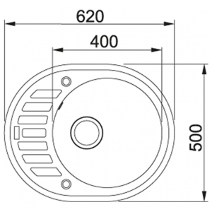 Кухонная мойка Franke ROG 611C Fragranite Бежевый