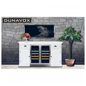 Встраиваемый винный шкаф Dunavox DAU-32.83SS