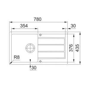 Кухонная мойка Franke SID 611-78/35, оникс (114.0489.213)