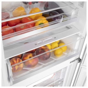 Отдельностоящий двухкамерный холодильник Maunfeld MFF185NFW