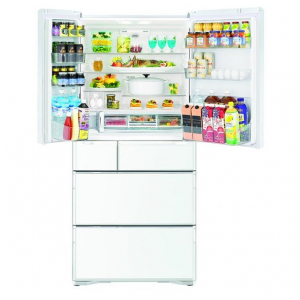 Отдельностоящий многокамерный холодильник Hitachi R-G 630 GU XW