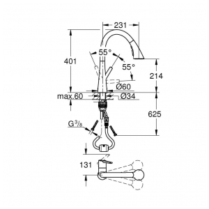 Смеситель Grohe Zedra 32294002