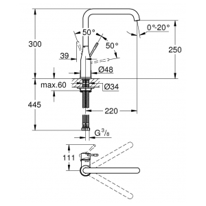 Смеситель Grohe Essence 30269DA0