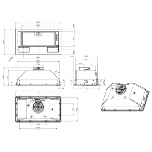 Встраиваемая вытяжка Gorenje BHI611ES