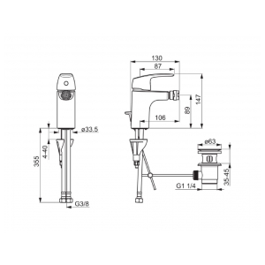 Смеситель Oras 1018F