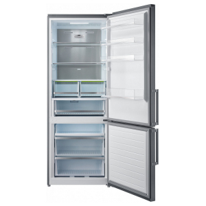 Отдельностоящий двухкамерный холодильник Korting KNFC 71887 X