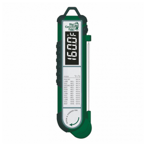 Термометр цифровой Big Green Egg щуп, зелёный корпус PT100