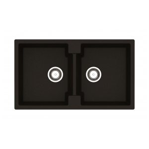 Кухонная мойка Reginox Amsterdam 20 Black Silvery