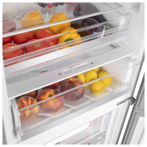 Отдельностоящий двухкамерный холодильник Maunfeld MFF185NFBG