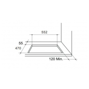 Газовая варочная панель Zigmund&Shtain GN 128.61 W