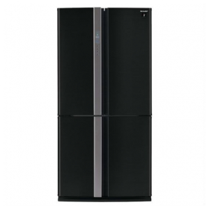 Отдельностоящий многокамерный холодильник Sharp SJFP97VBK