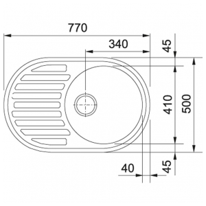 Кухонная мойка Franke ROG 611 Fragranite Миндаль