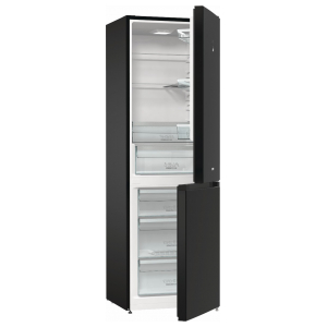 Отдельностоящий двухкамерный холодильник Gorenje RK6191SYBK