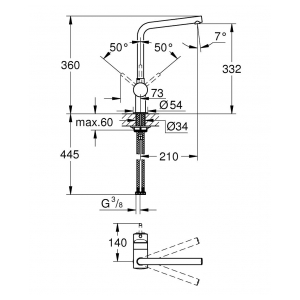 Смеситель Grohe Minta 31375000