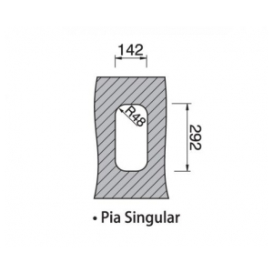 Кухонная мойка Rodi SINGULAR LUX 3,5 UNDER