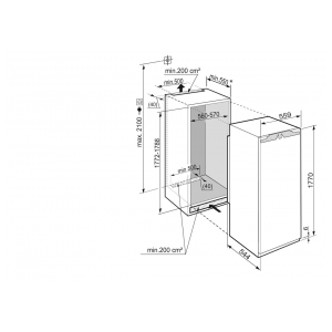 Встраиваемый однокамерный холодильник Liebherr IK 3524