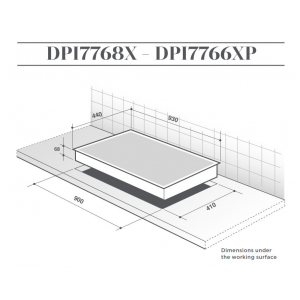 Индукционная варочная панель De Dietrich DPI7768X
