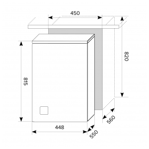 Встраиваемая посудомоечная машина Lex PM 4553