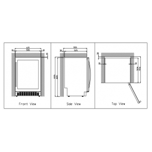 Встраиваемый винный шкаф Climadiff CLE51