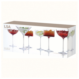 Набор бокалов для коктейлей LSA LuLu 200-310 мл