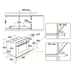 Электрический духовой шкаф Whirlpool AKZM 8420 IX