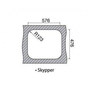 Кухонная мойка Rodi SKYPPER MATT 3,5