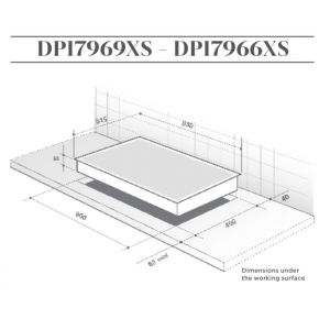 Индукционная варочная панель De Dietrich DPI7969XS