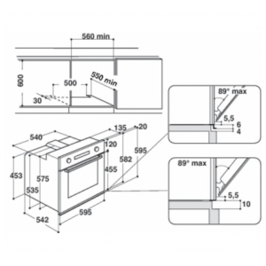 Электрический духовой шкаф Whirlpool AKP 742 IX