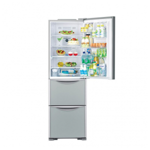 Отдельностоящий многокамерный холодильник Hitachi R-S 38 FPU INX