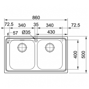 Кухонная мойка Franke SRX 620 (101.0356.666)