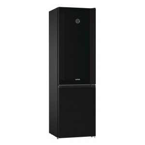 Отдельностоящий двухкамерный холодильник Gorenje RK6201SYBK