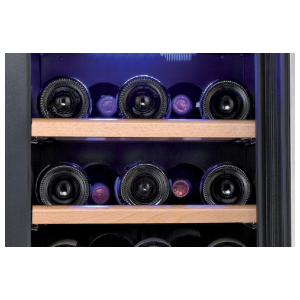 Отдельностоящий винный шкаф Caso WineComfort 66 black