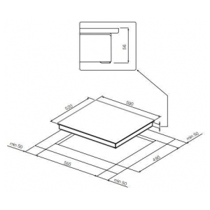 Индукционная варочная панель Graude IK 60.0 AS