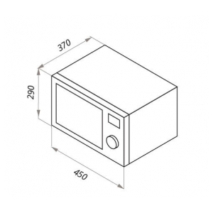 Отдельностоящая микроволновая печь Maunfeld JFSMO.20.5.GRIB