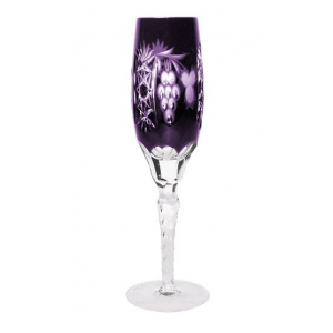Бокал для шампанского Ajka Crystal Grape Amethyst 180 мл