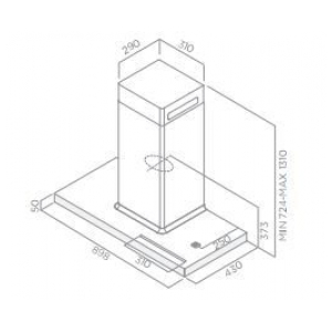 Пристенная вытяжка Elica BIO WH/A 90 ROVERE