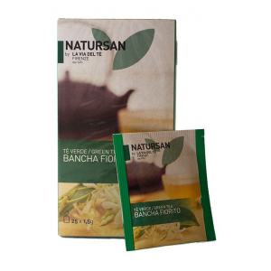 Чай в пакетиках зеленый Natursan Bancha Fiorito 25шт