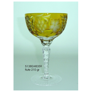 Бокал для шампанского Ajka Crystal Grape Amber 210 мл