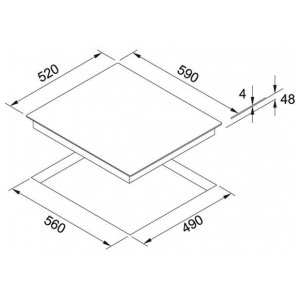 Индукционная варочная панель Franke FHMT 604 2FLEXI